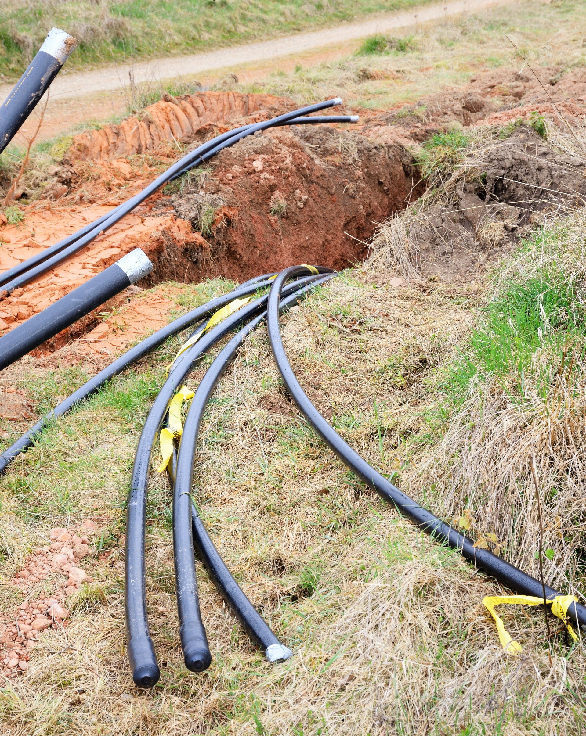Hohe votage U-Bahn Kabel, Begraben